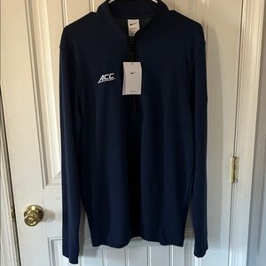 Atlantic Coast Conference Nike Dark Blue ACC Dir-Fit Quarter-Zip Top